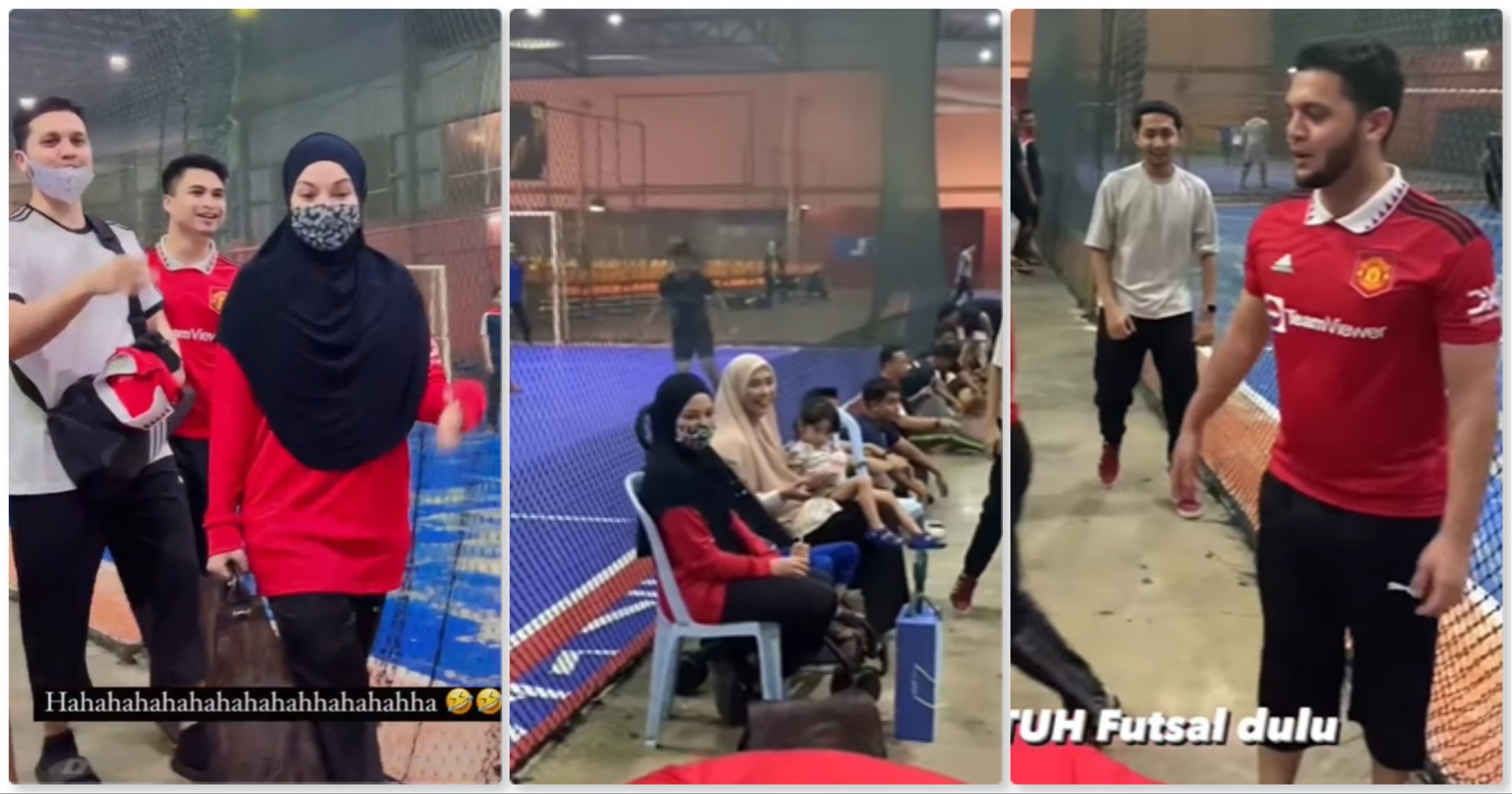 Lofaa Turun Padang Support Pak Ustaz Main Futsal Tapi Penampilan