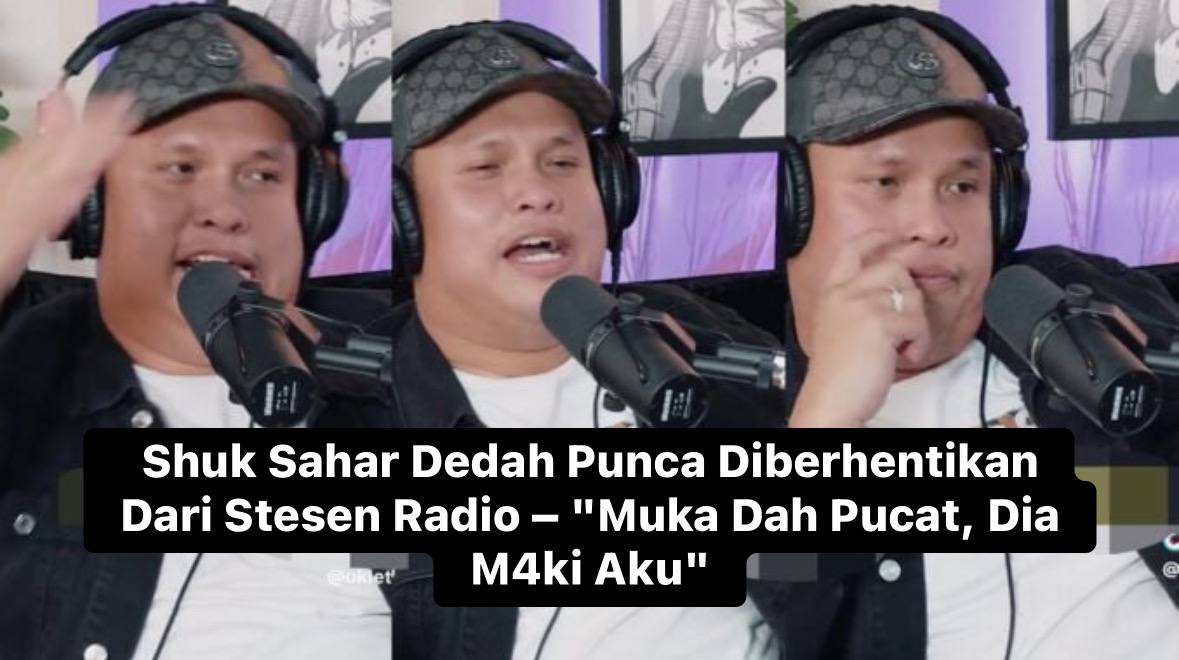 Shuk Sahar Dedah Punca Diberhentikan Dari Stesen Radio Muk Dah