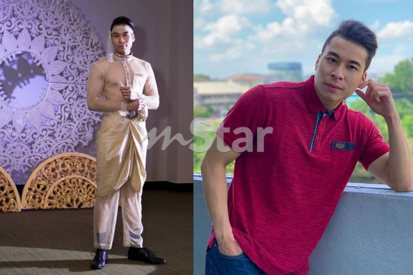 Model baju  Melayu transparent  nampak  put ng jawab lsu 