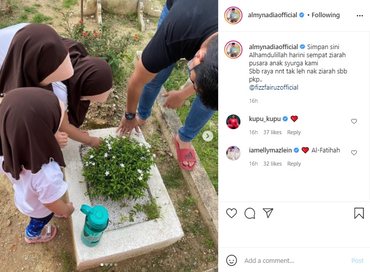 Tidak Mahu Langgar SOP Pada Hari Raya Almy Nadia Dan Fizz 