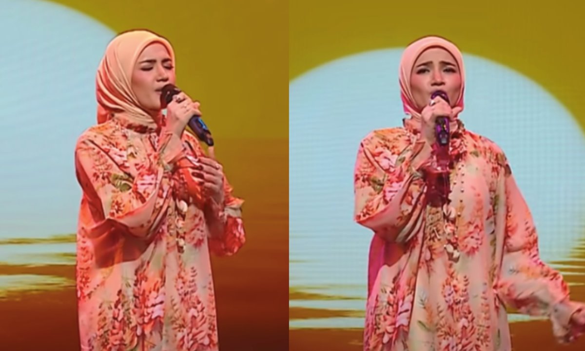 fazura nyanyi live