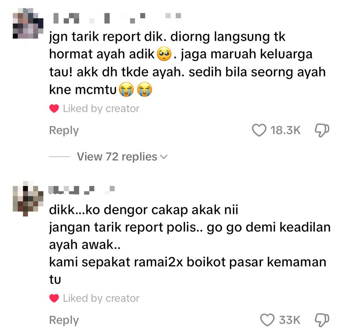 komen tiktok